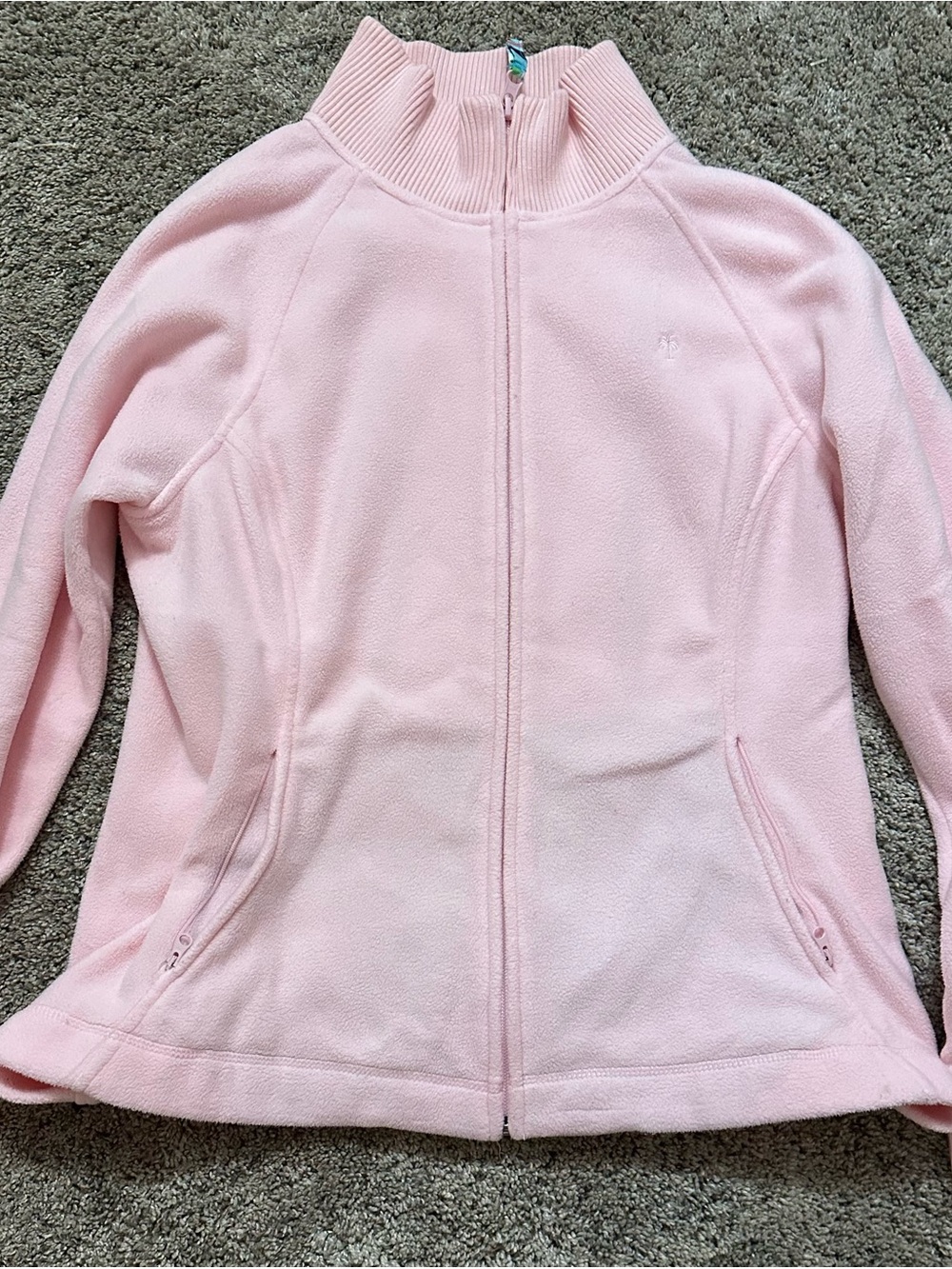 Lilly Pulitzer Pale Pink Full-Zip Puffer Jacket